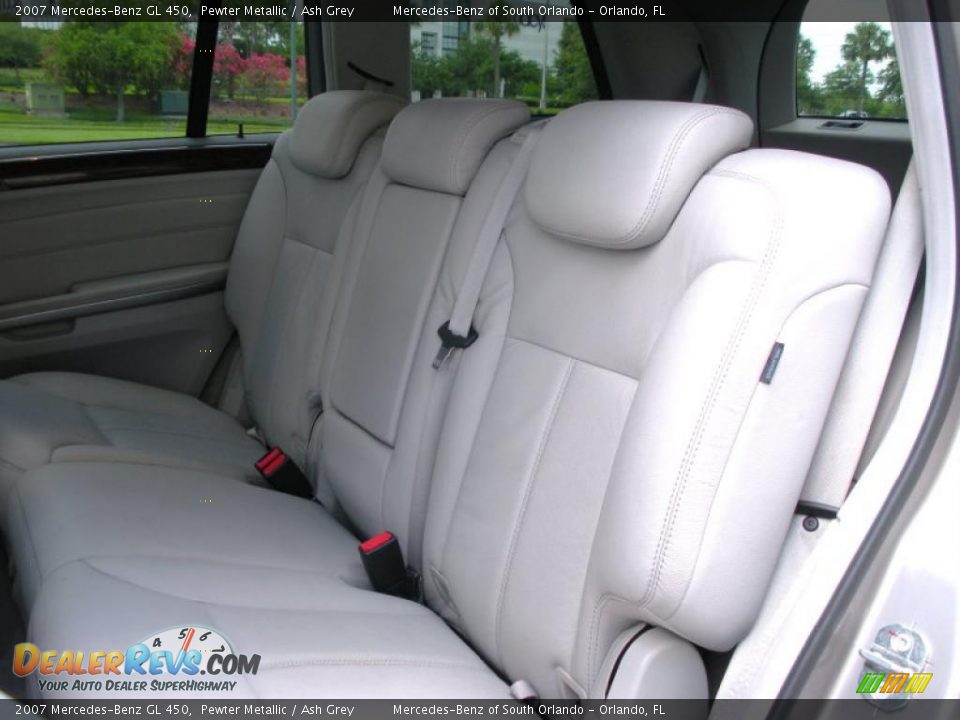 2007 Mercedes-Benz GL 450 Pewter Metallic / Ash Grey Photo #15