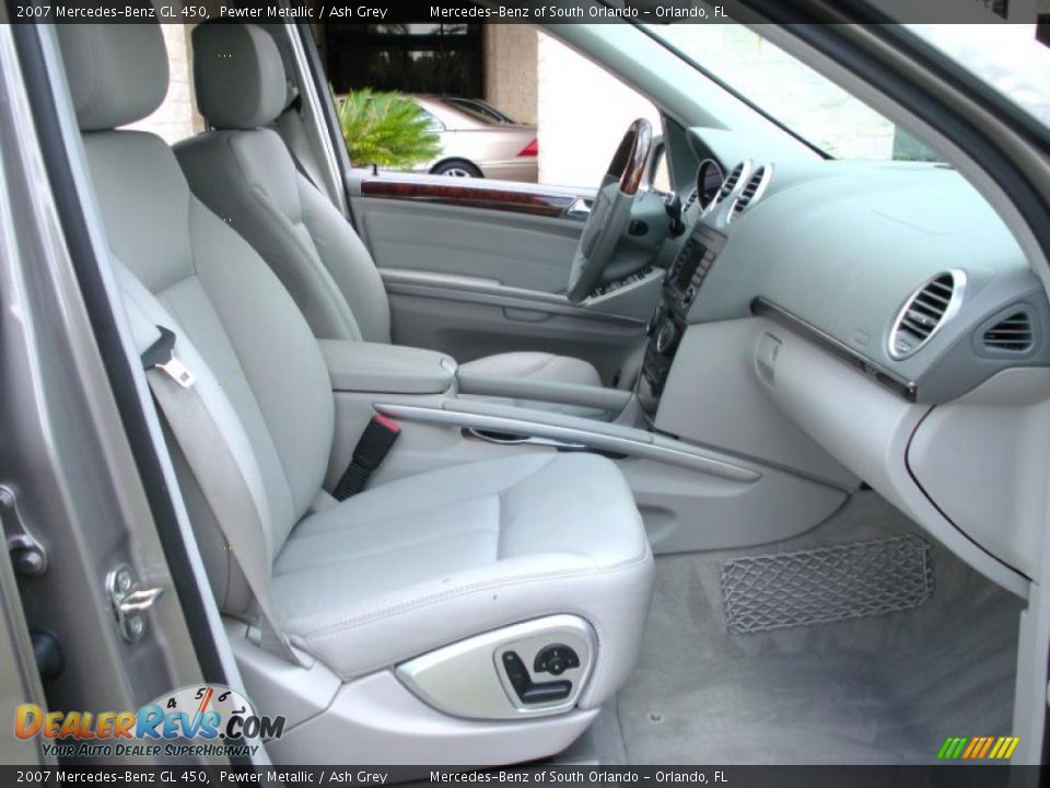 2007 Mercedes-Benz GL 450 Pewter Metallic / Ash Grey Photo #16
