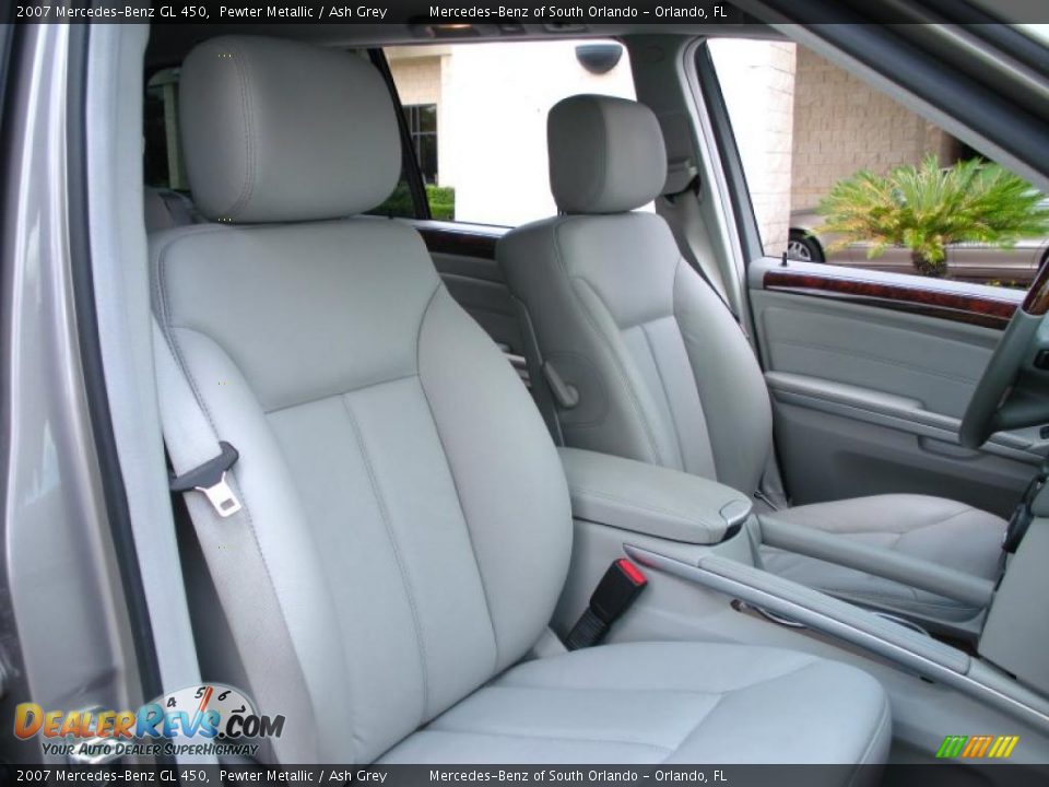 2007 Mercedes-Benz GL 450 Pewter Metallic / Ash Grey Photo #17