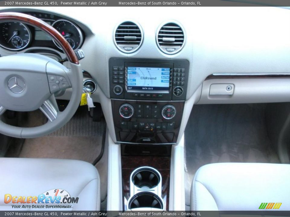 2007 Mercedes-Benz GL 450 Pewter Metallic / Ash Grey Photo #18