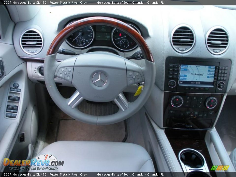 2007 Mercedes-Benz GL 450 Pewter Metallic / Ash Grey Photo #19