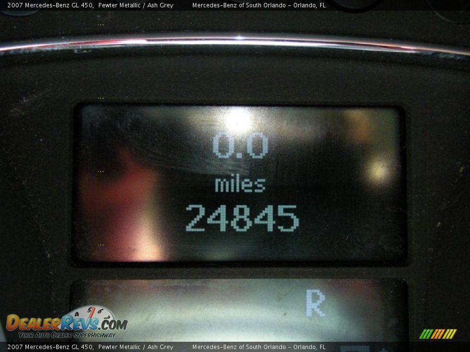 2007 Mercedes-Benz GL 450 Pewter Metallic / Ash Grey Photo #22