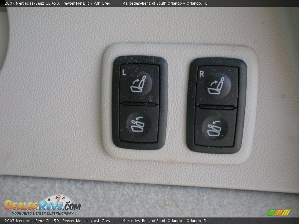 2007 Mercedes-Benz GL 450 Pewter Metallic / Ash Grey Photo #24