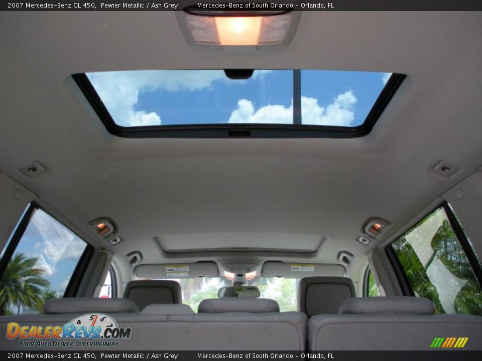 2007 Mercedes-Benz GL 450 Pewter Metallic / Ash Grey Photo #25