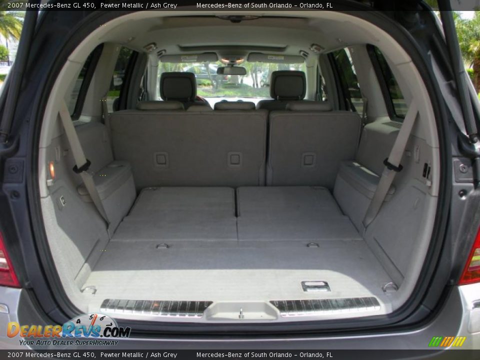 2007 Mercedes-Benz GL 450 Pewter Metallic / Ash Grey Photo #26