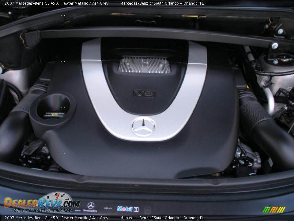 2007 Mercedes-Benz GL 450 Pewter Metallic / Ash Grey Photo #27