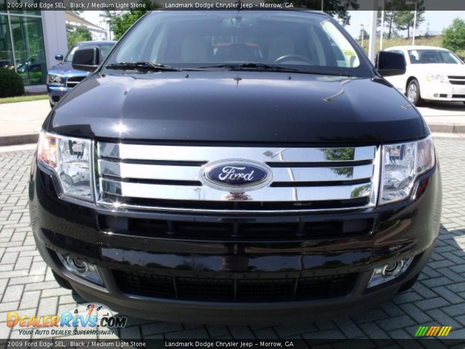 2009 Ford Edge SEL Black / Medium Light Stone Photo #8