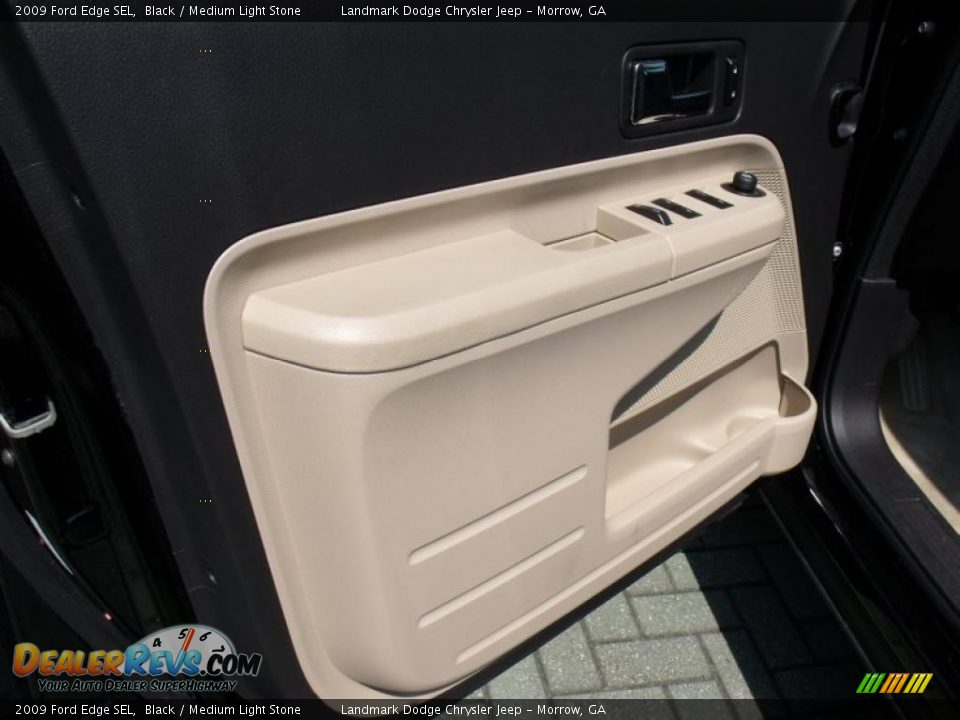 2009 Ford Edge SEL Black / Medium Light Stone Photo #11