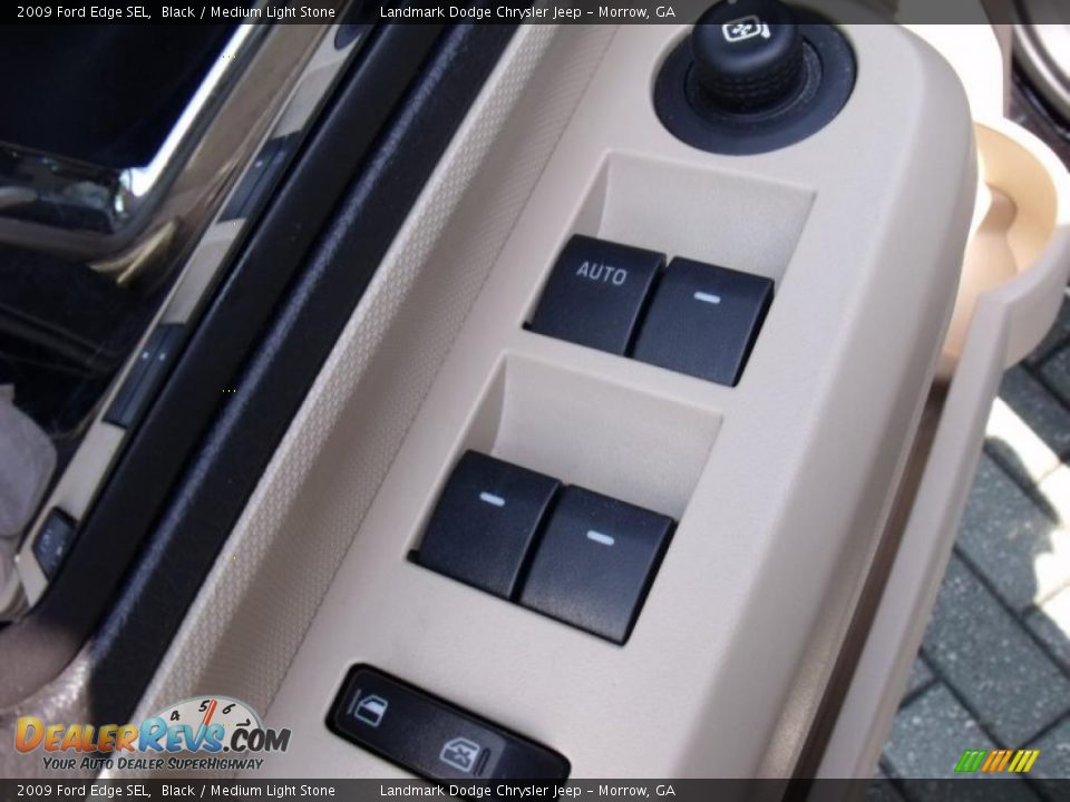 2009 Ford Edge SEL Black / Medium Light Stone Photo #12