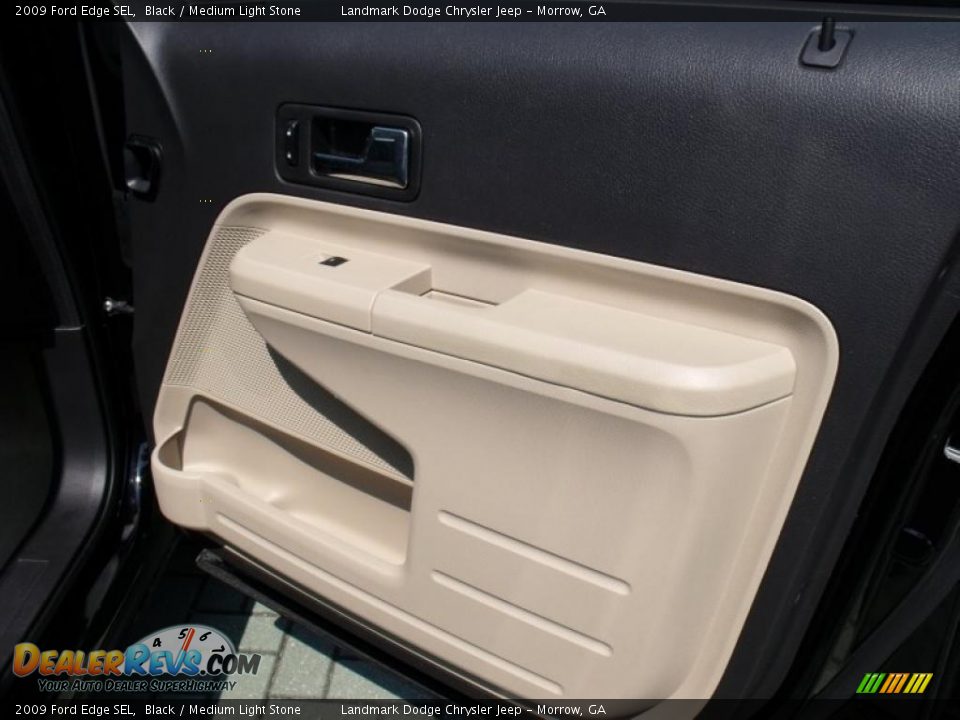 2009 Ford Edge SEL Black / Medium Light Stone Photo #19