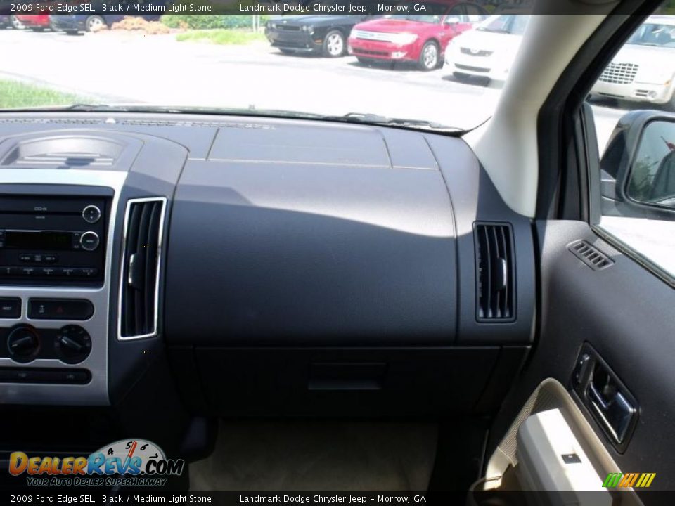 2009 Ford Edge SEL Black / Medium Light Stone Photo #20