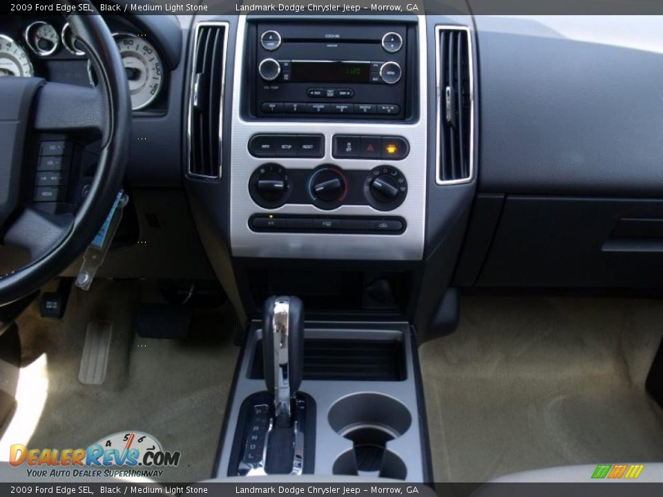 2009 Ford Edge SEL Black / Medium Light Stone Photo #21