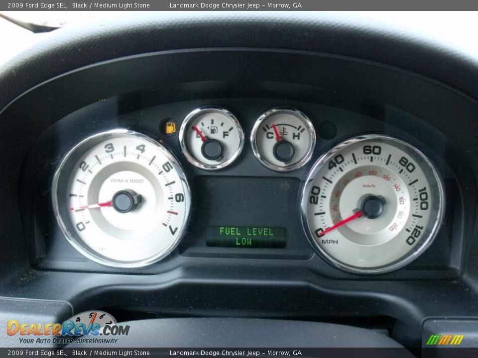 2009 Ford Edge SEL Black / Medium Light Stone Photo #24
