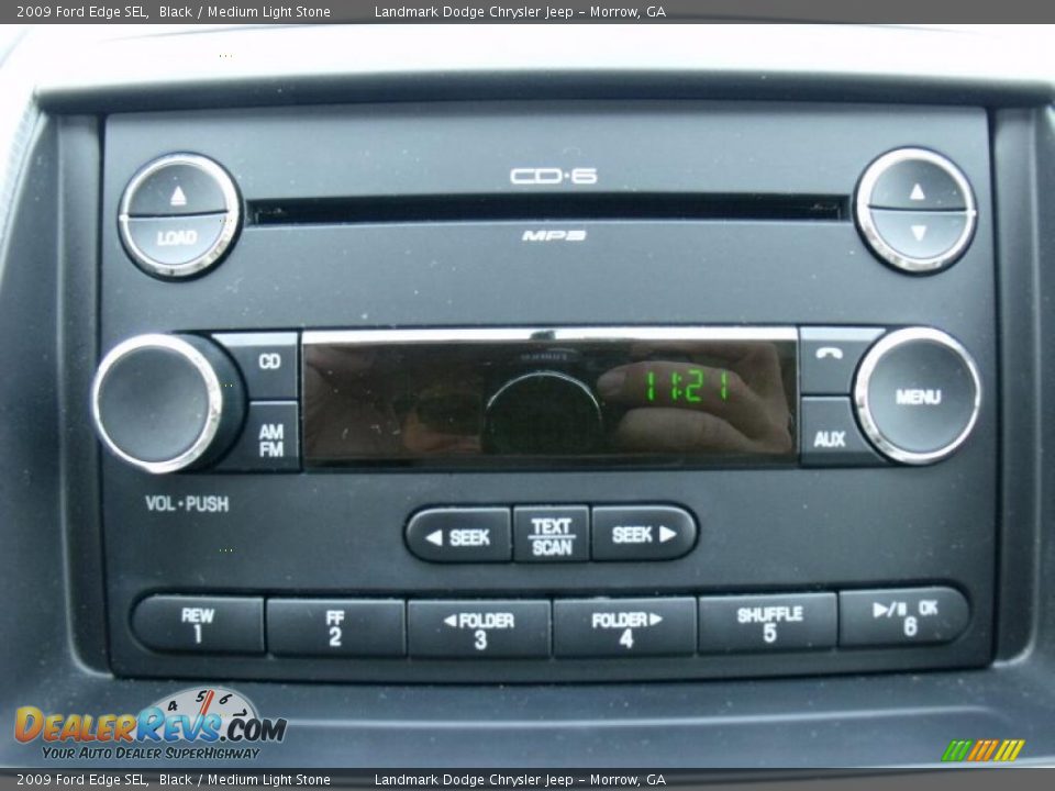 2009 Ford Edge SEL Black / Medium Light Stone Photo #25