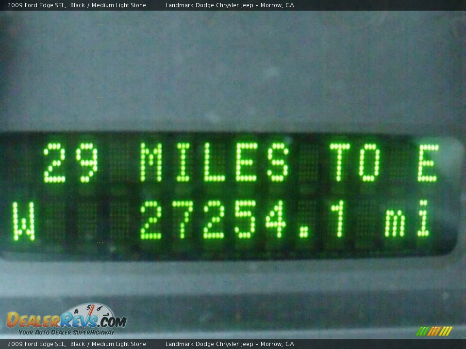 2009 Ford Edge SEL Black / Medium Light Stone Photo #26