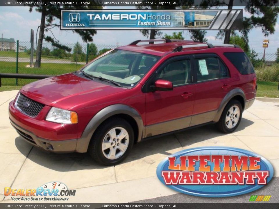 2005 Ford Freestyle SEL Redfire Metallic / Pebble Photo #1