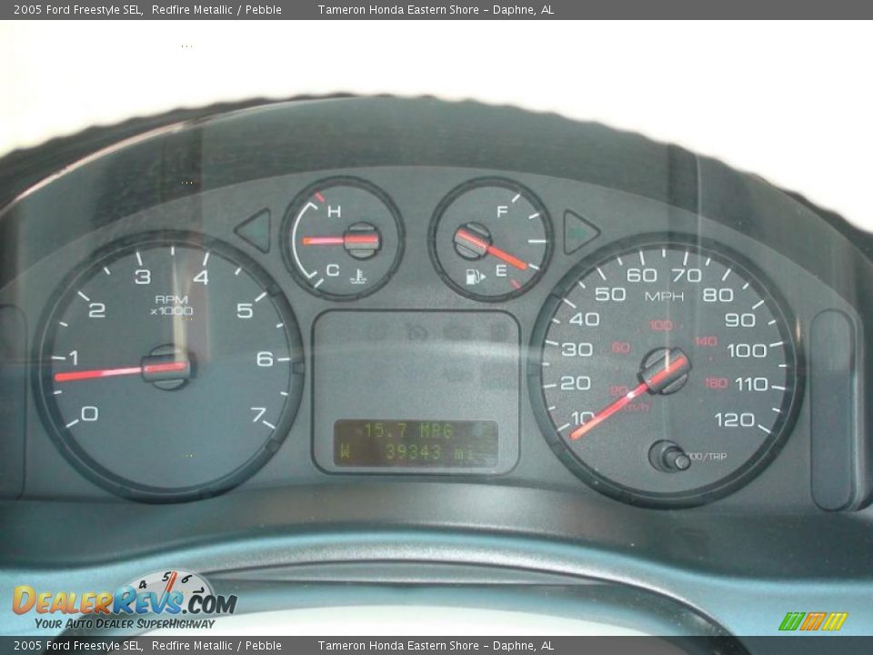 2005 Ford Freestyle SEL Redfire Metallic / Pebble Photo #21