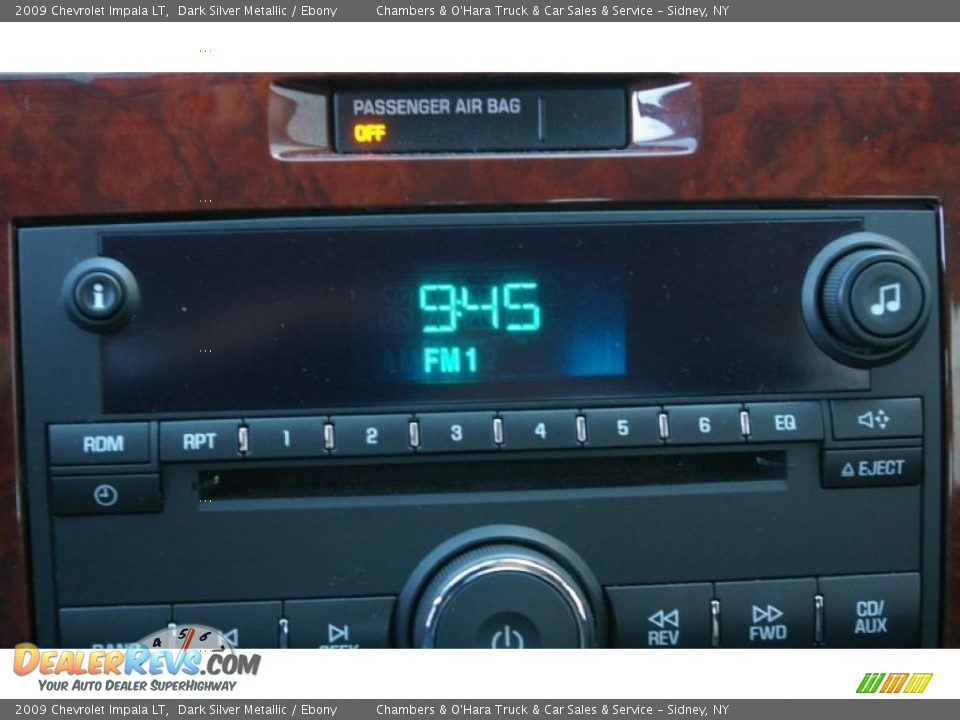 2009 Chevrolet Impala LT Dark Silver Metallic / Ebony Photo #7