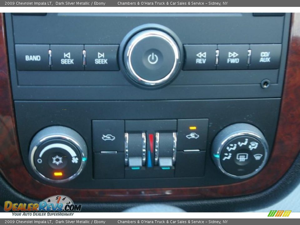 2009 Chevrolet Impala LT Dark Silver Metallic / Ebony Photo #8