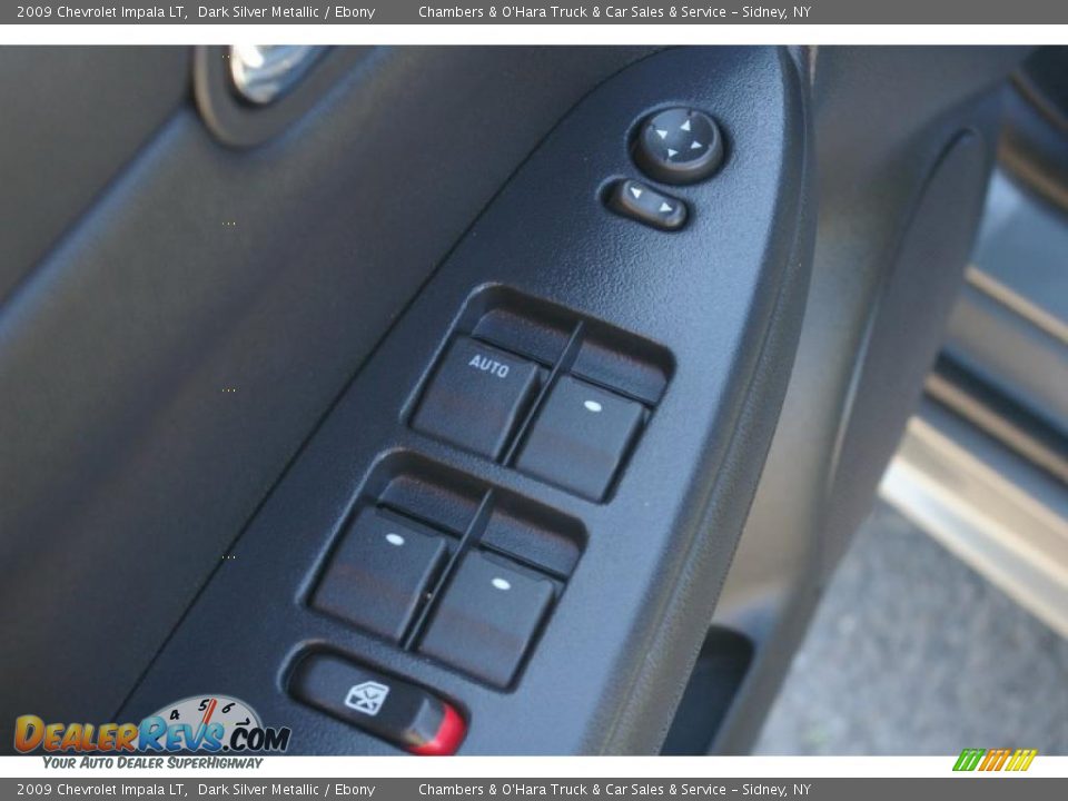 2009 Chevrolet Impala LT Dark Silver Metallic / Ebony Photo #10