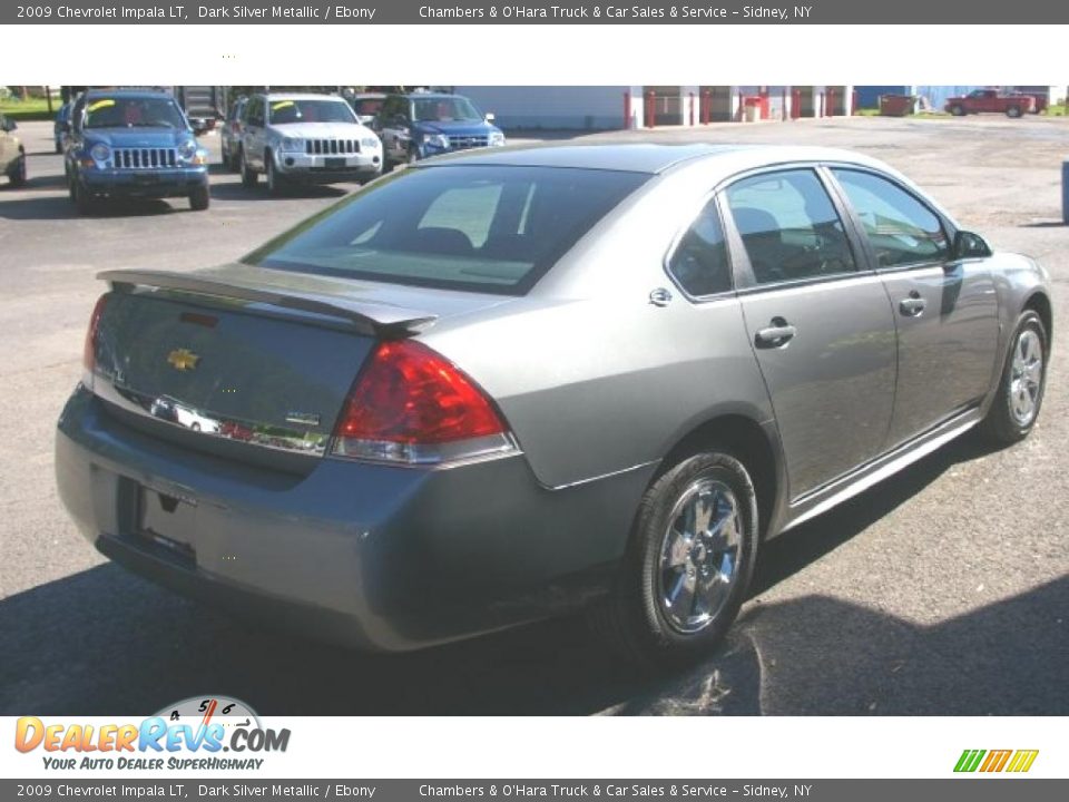 2009 Chevrolet Impala LT Dark Silver Metallic / Ebony Photo #14