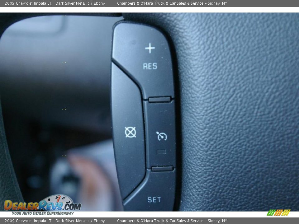 2009 Chevrolet Impala LT Dark Silver Metallic / Ebony Photo #16