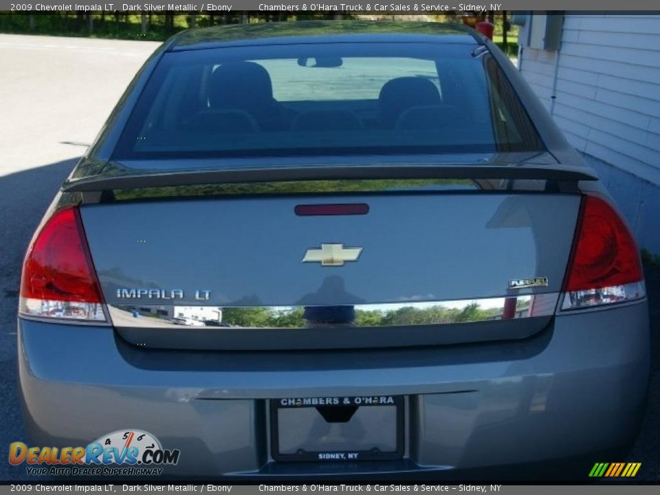 2009 Chevrolet Impala LT Dark Silver Metallic / Ebony Photo #18