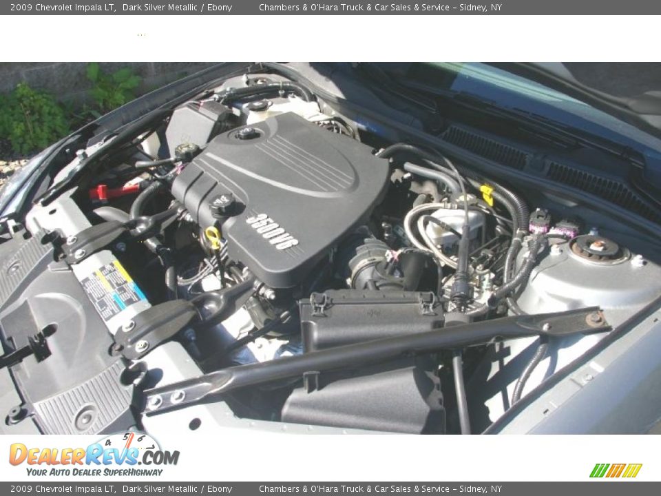 2009 Chevrolet Impala LT Dark Silver Metallic / Ebony Photo #19