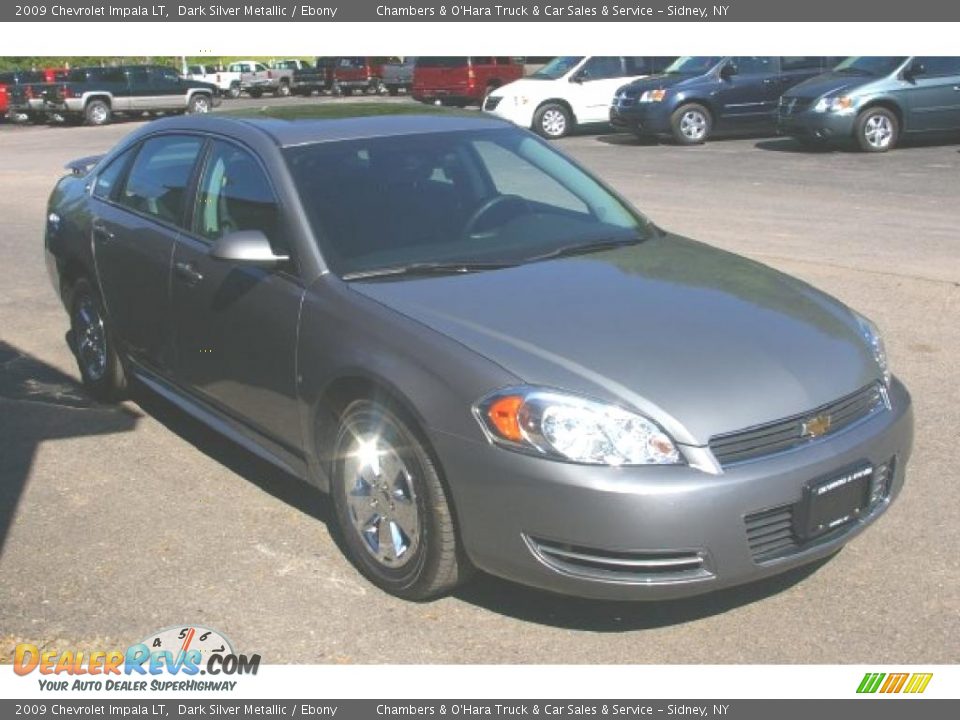 2009 Chevrolet Impala LT Dark Silver Metallic / Ebony Photo #20
