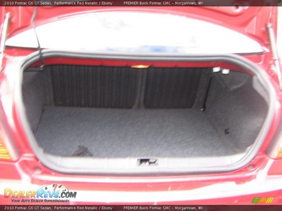 2010 Pontiac G6 GT Sedan Performance Red Metallic / Ebony Photo #9