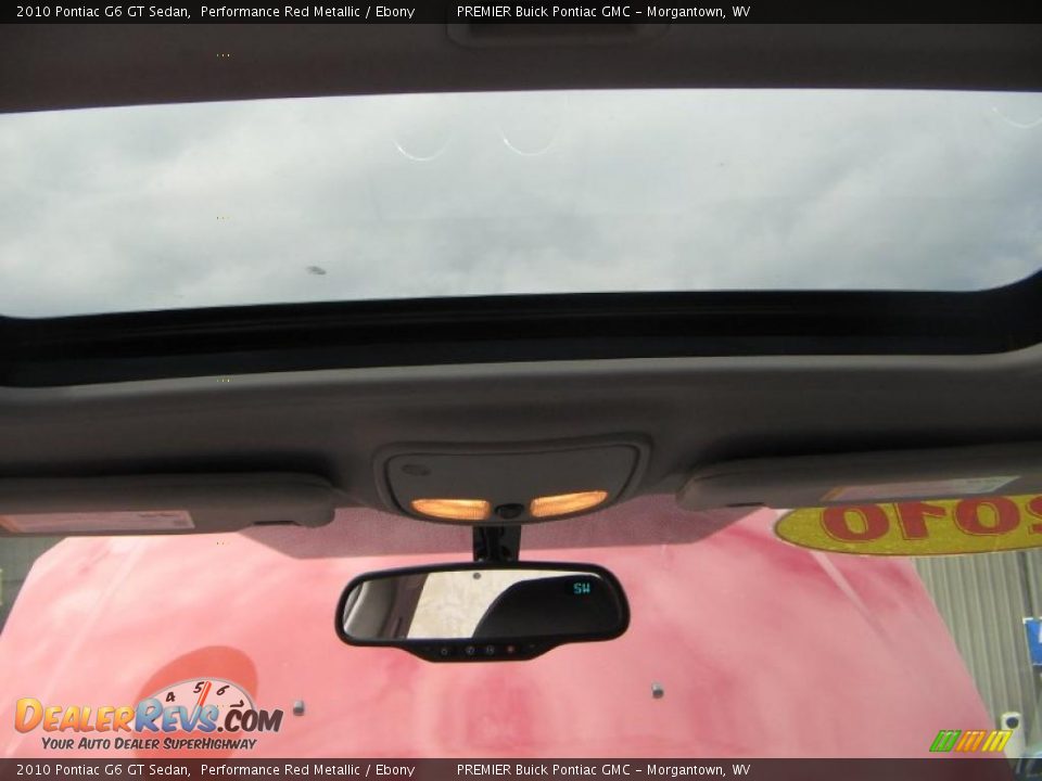 2010 Pontiac G6 GT Sedan Performance Red Metallic / Ebony Photo #11