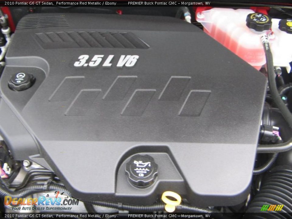 2010 Pontiac G6 GT Sedan Performance Red Metallic / Ebony Photo #17