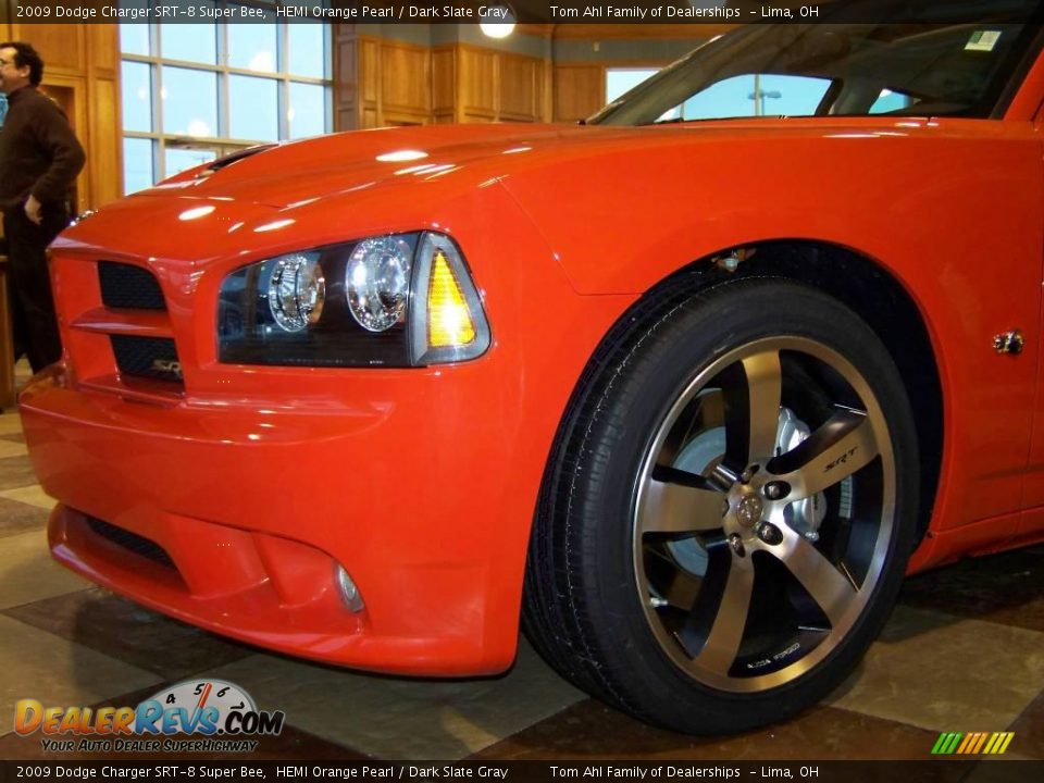 2009 Dodge Charger SRT-8 Super Bee HEMI Orange Pearl / Dark Slate Gray Photo #2