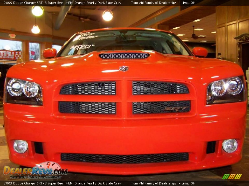 2009 Dodge Charger SRT-8 Super Bee HEMI Orange Pearl / Dark Slate Gray Photo #4