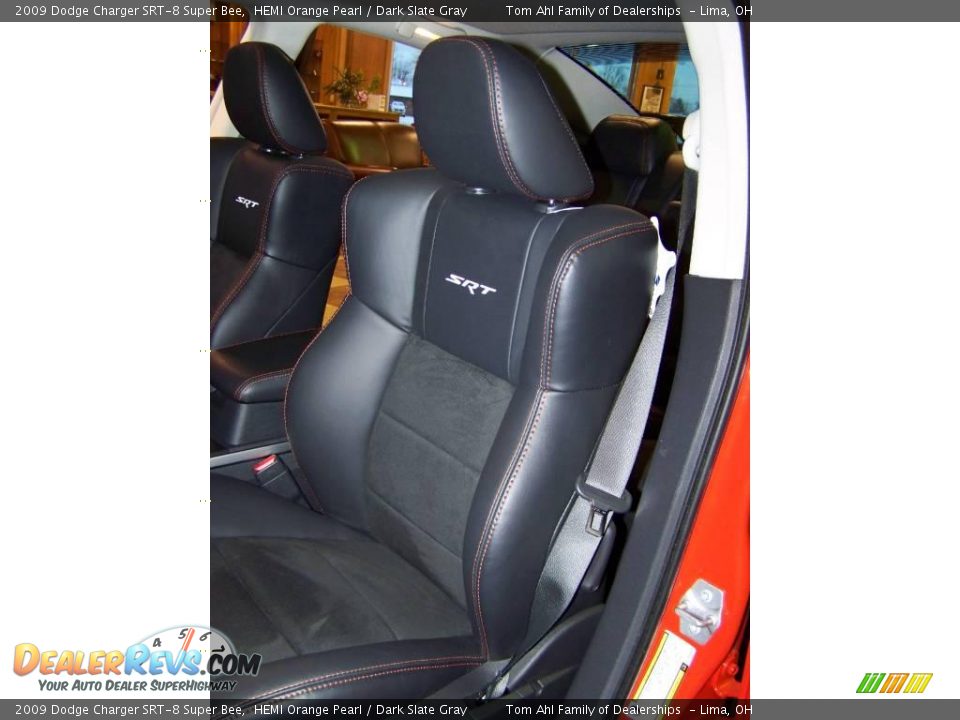 2009 Dodge Charger SRT-8 Super Bee HEMI Orange Pearl / Dark Slate Gray Photo #11