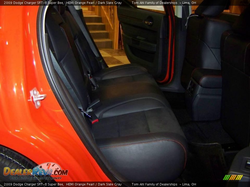 2009 Dodge Charger SRT-8 Super Bee HEMI Orange Pearl / Dark Slate Gray Photo #13