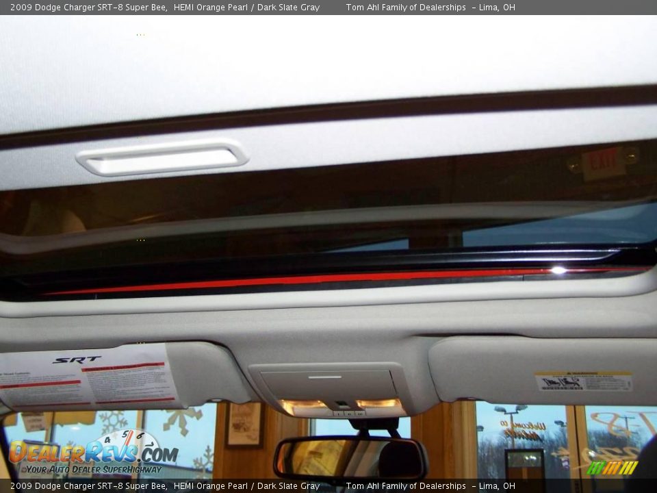 2009 Dodge Charger SRT-8 Super Bee HEMI Orange Pearl / Dark Slate Gray Photo #16