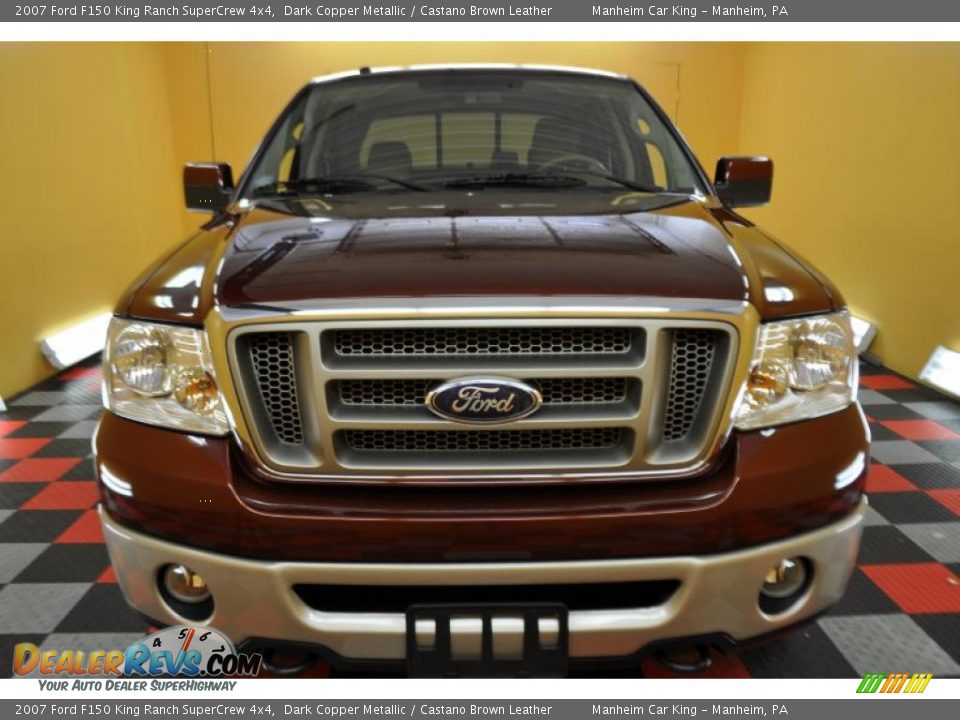 2007 Ford F150 King Ranch SuperCrew 4x4 Dark Copper Metallic / Castano Brown Leather Photo #2