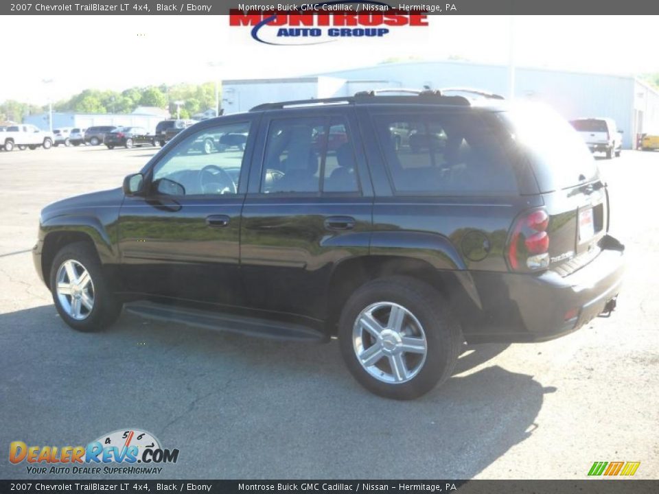 2007 Chevrolet TrailBlazer LT 4x4 Black / Ebony Photo #6