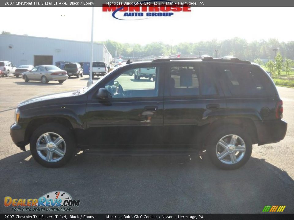 2007 Chevrolet TrailBlazer LT 4x4 Black / Ebony Photo #7
