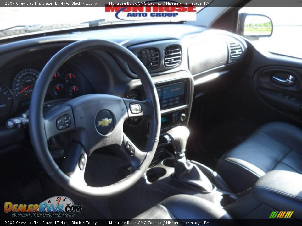 2007 Chevrolet TrailBlazer LT 4x4 Black / Ebony Photo #9