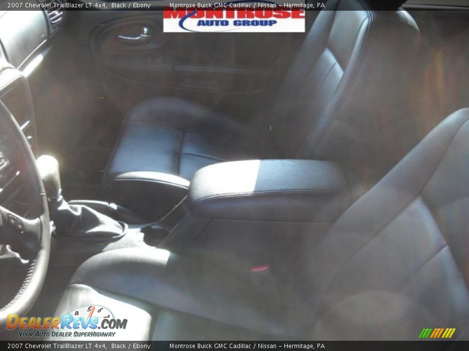 2007 Chevrolet TrailBlazer LT 4x4 Black / Ebony Photo #10