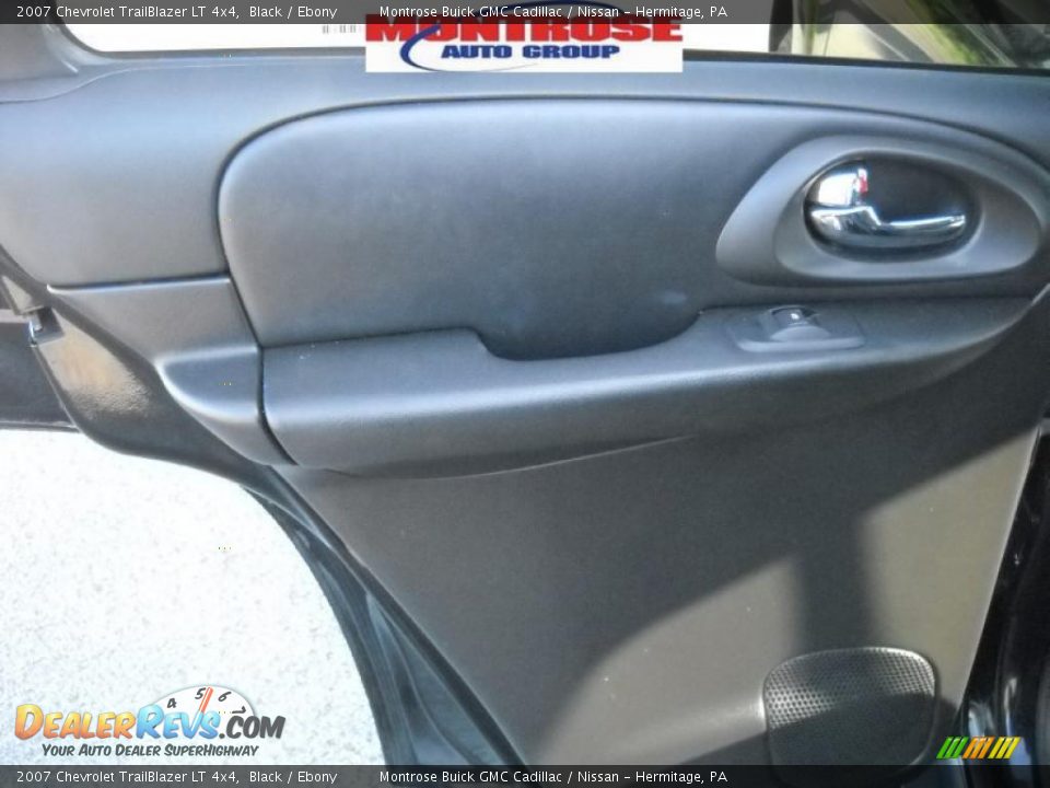 2007 Chevrolet TrailBlazer LT 4x4 Black / Ebony Photo #12