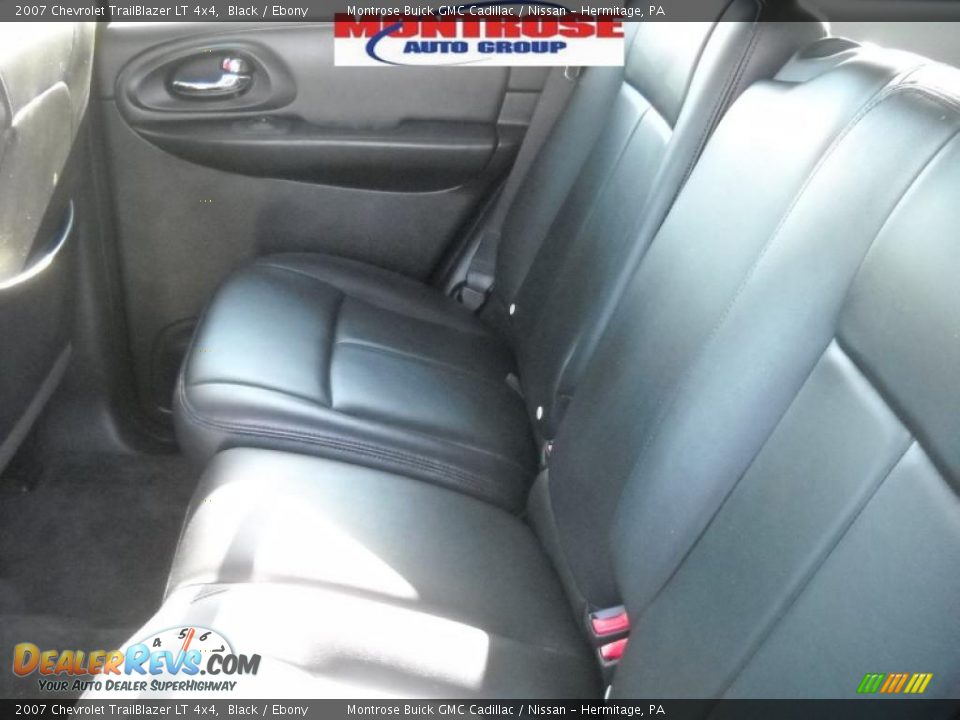 2007 Chevrolet TrailBlazer LT 4x4 Black / Ebony Photo #14
