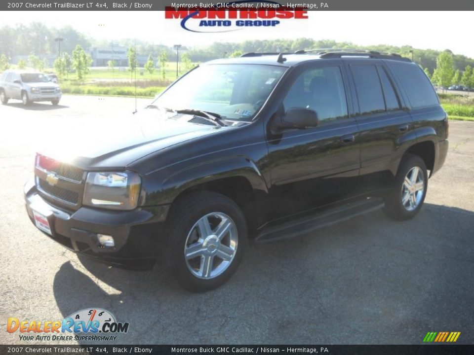 2007 Chevrolet TrailBlazer LT 4x4 Black / Ebony Photo #20