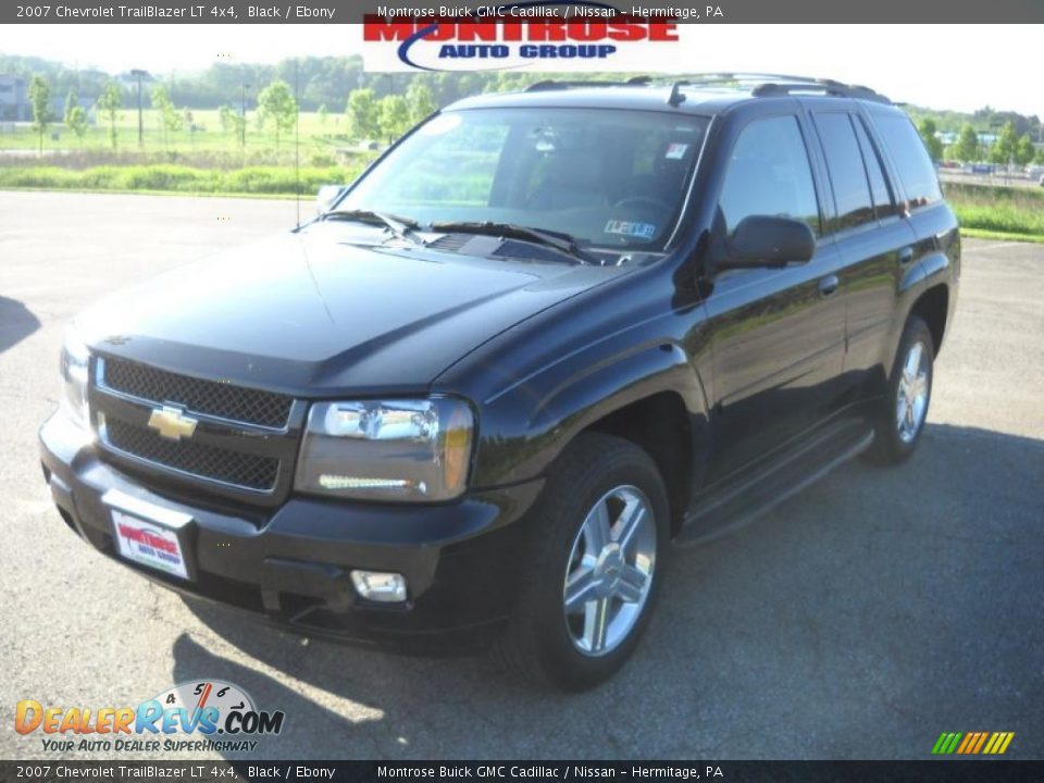 2007 Chevrolet TrailBlazer LT 4x4 Black / Ebony Photo #21