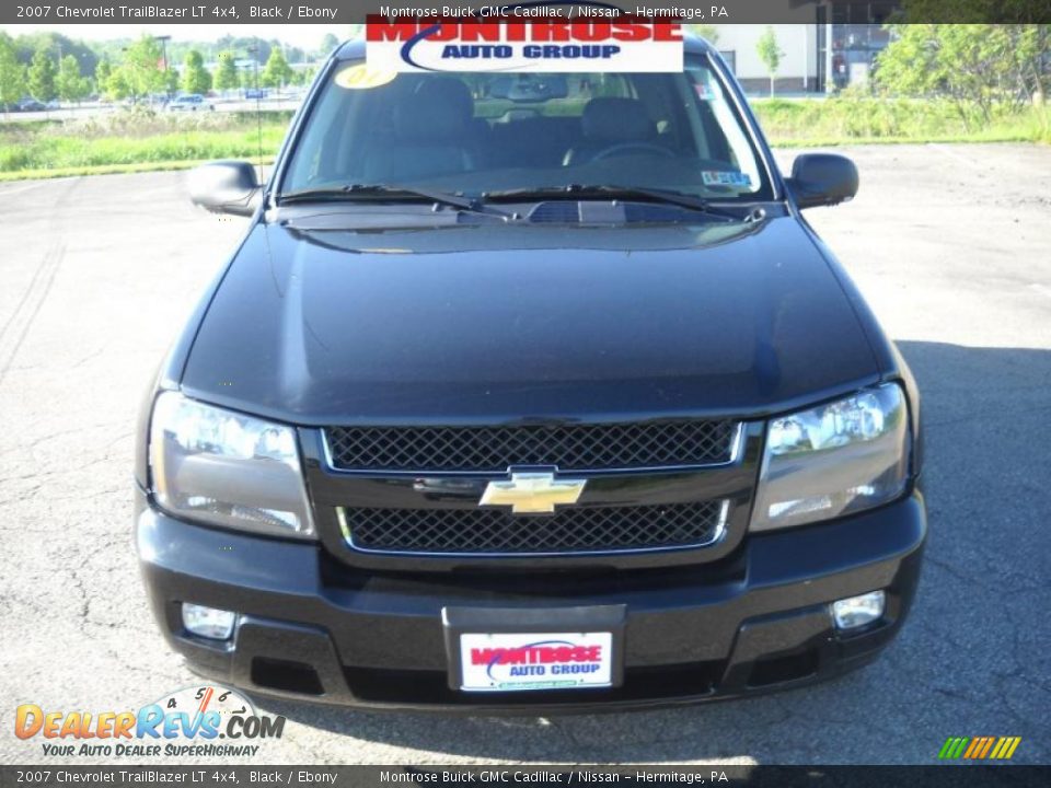 2007 Chevrolet TrailBlazer LT 4x4 Black / Ebony Photo #22