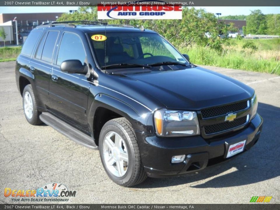 2007 Chevrolet TrailBlazer LT 4x4 Black / Ebony Photo #23