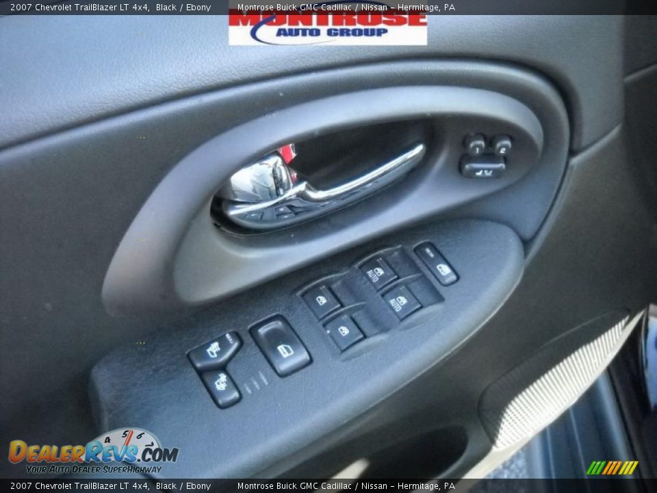 2007 Chevrolet TrailBlazer LT 4x4 Black / Ebony Photo #25