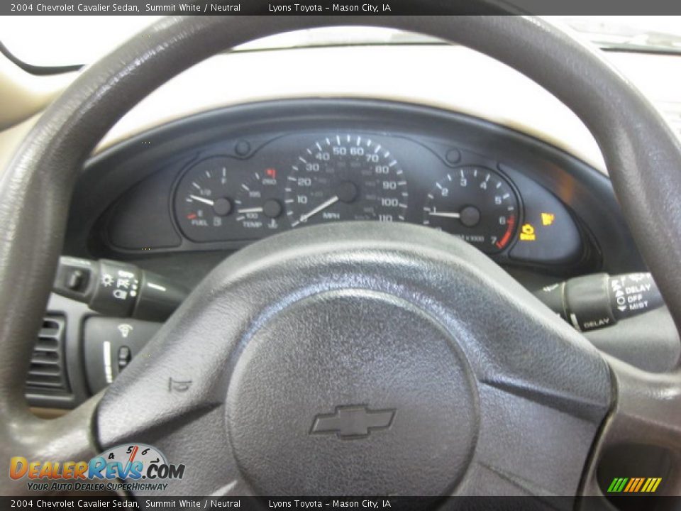 2004 Chevrolet Cavalier Sedan Summit White / Neutral Photo #4